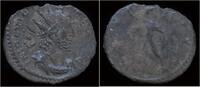 Roman antoninianus Victorinus billon antoninianus Sol standing left -