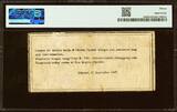 Indonesia - Coupon Penukaran 1 Rupiah 1947 Pick-S262b Ch Fine PMG 15