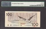 Canada $100 SPECIMEN 1988 QEII BC-60aS # 0875 GEM UNC PMG 66 EPQ