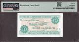 Burundi 10 Francs 1981 REPLACEMENT (Z) Pick-33a* RA1-2 GEM UNC PMG 66 EPQ