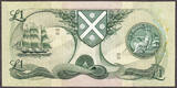 Scotland One Pound 30.7.1981 LOW Serial 0000089 Pick-111e Crisp UNC