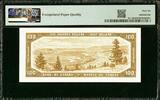 Canada $100 QEII 1954 Beattie-Rasminsky BC-43b Pick-82b GEM UNC PMG 66 EPQ