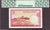 Jersey 5 Pounds ND (1963) QEII Pick-9b SUPERB GEM UNC PCGS 67 PPQ