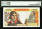 100 Francs 1963 France  Napoleon Pick-144a About UNC PMG 55