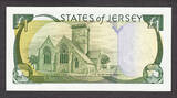 UK (Great Britain) Pound Jersey One  ND (2000) Pick-26a LOW Serial 000022 UNC