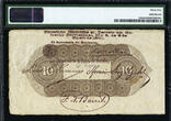 10 Pesos 1900 Colombia, Banco de Santander  Pick-S833b Very Fine PMG 35 TOP GRADE