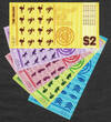 Australia Local Currency - HUTT RIVER Province 5 Notes Set UNC
