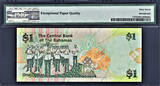 2008 $ 2008 Bahamas $1 SOLID Serial 999999 Pick-71 Superb GEM UNC PMG 67 EPQ