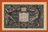 Italy/ San Marino/ Vatican 10 Lire 1944 Italy  Pick-32a Signature - Ventura, Simoneschi & Giovinco UNC
