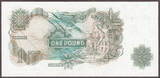 UK (Great Britain) Pound 1966-70 England One  QEII ND J.S Fforde Pick-374e Crisp Original UNC