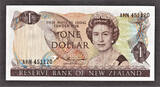 1985-89 New Zealand 10 Consecutive $1 ND S.T Russell Pick-169b GEM UNC