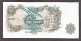 UK (Great Britain) Pound 1962-66 England One  QEII ND J.Q Hollom Pick-374c Crisp AU/UNC