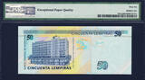 50 Lempiras 2006 Honduras  SOLID Serial 2222222 Pick-94Aa GEM UNC PMG 66 EPQ