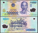 Vietnam Polymer 2 MILLION DONG (4 x 500,000) Uncirculated *SHIPPING From CANADA*