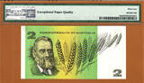 1966 Australia $2 Coombs/Wilson ND Pick-38a Ch UNC PMG 64 EPQ