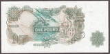 UK (Great Britain) Pound 1966-70 England One  QEII ND J.S Fforde Pick-374e Crisp Original UNC