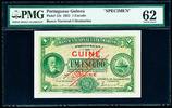 Escudo 1921 Portuguese Guinea One  SPECIMEN Pick-12s CH UNC PMG 62