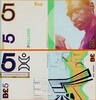 UK (Great Britain) 5 Pounds 2012 England,s Transition Town BRIXTON  Luol Deng Gem UNC