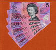 Australia Australia Polymer 5 Consecutive $5 Pick-51a Fraser/Evans UNC -