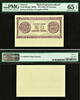 50 Drachmai 1943 Greece  BACK PROGRESSIVE PROOF Pick-121pp2 GEM UNC PMG 65 EPQ