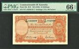 Australia Australia 10/- Shillings Armitage/McFarlane Pick-25b R13 GEM UNC PMG 66 EPQ -