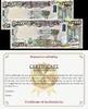 IRAQI Dinar 100,000 (2 x 50000) Year 2020-24 with COA Authentic & UV Passed UNC