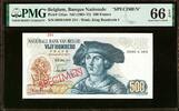 Belgium Belgium 500 Francs SPECIMEN ND (1961-75) Pick-135as GEM UNC PMG 66 EPQ -