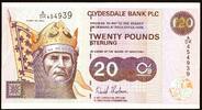 Scotland Clydesdale Bank PLC 20 Pounds 21-11-2004 Pick-228f Crisp VF+/XF