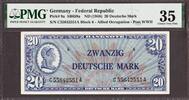 Germany - Federal Republic Allied Occupation 20 Mark 1948 SB659a P-9a VF PMG 35