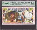 French Guiana French Guiana 1000 Francs ND (1960) SPECIMEN Pick-27s CH UNC PMG 64 -