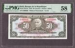 Haiti Haiti 50 Gourdes 1979 TYVEK Pick-235Ab About UNC PMG 58 -