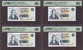 Scotland Scotland 5 Pound 4 Commemorative MATCHING SET LOW# 000379 CS1 GEM UNC PMG 66 EPQ -