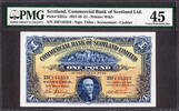UK (Great Britain) Pound Commercial Bank of SCOTLAND Ltd One  31st May 1932 Pick-S331a EF PMG 45