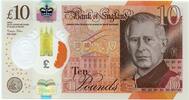 Great Britain / England £10 Pounds King Charles, First Prefix, Low number HB01 001983 -