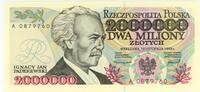 POLAND / POLEN 2.000.000 zlotych 1993 UNC 155,00 EUR  Excl. 10,00 EUR Verzending