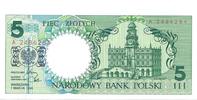POLAND / POLEN 5 zlotych Banknotes never put into circulation the "Polish Cites" series -