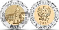 POLAND / POLEN 5 zlotych 2024 Łańcut Castle - mint bag, 100 coins UNC 200,00 EUR  Excl. 10,00 EUR Verzending