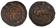 Russland 1 Kopeke Katharina II. 1762-1796, sehr selten -