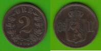 Norwegen 2 Öre Oscar II. 1872-1905 -