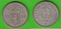 Norwegen 10 Öre Oscar II. 1872-1905 -