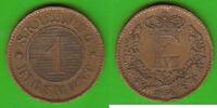Dänemark 1 Skilling Rigsmont Frederik VII. 1848-1863 -
