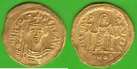 Byzanz Solidus GOLD, Focas 602-610, sehr hübsch -