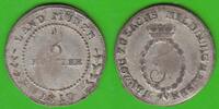 Sachsen-Hildburghausen 6 Kreuzer Friedrich 1786-1826, äußerst seltener Jahrgang, AKS = LP -