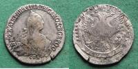 Russland 20 Kopeken Katharina II. 1762-1796, selten -