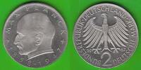 BRD 2 Deutsche Mark Planck, toll erhalten -