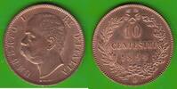 Italien 10 Centesimi Umberto I. 1878-1900, Birmingham, hübsch -