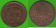 Frankreich 1 Centime toll erhalten -