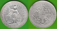 Großbritannien Trade Dollar Edward VII. 1901-1910, Bombay, sehr hübsch -