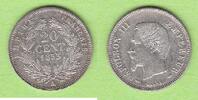 Frankreich 20 Centimes 1853 A Napoleon III. 1852-1870, besserer Jahrgang... 38,00 EUR  Excl. 6,50 EUR Verzending