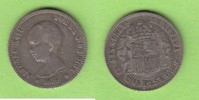 Spanien 1 Peseta selten -
